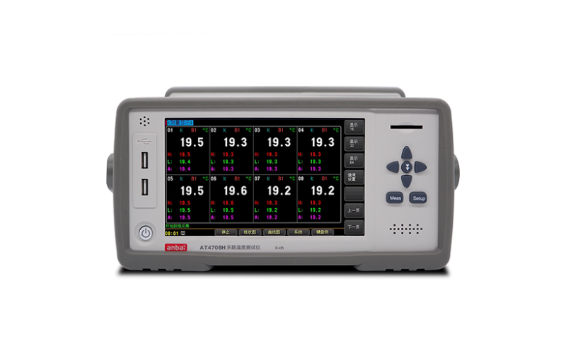 安柏anbai AT4708H多路溫度記錄儀